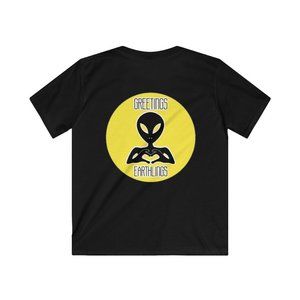 SBC Greetings Earthling Short Sleeve Black Tee
